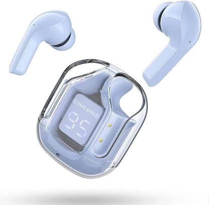 Fusion LED Display Earbuds - ENC Noise Cancelling, Touch Control